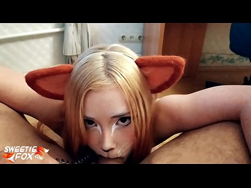 ❤️ Kitsune sluger pik og sæd i sin mund Super sex at da.hentaiser.ru
